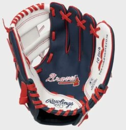 Rawlings Atlanta Braves 10-Inch Team Logo Glove -Rawin Shop 22000005111 2