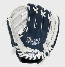 Rawlings Tampa Bay Rays 10-Inch Team Logo Glove -Rawin Shop 22000009111 2