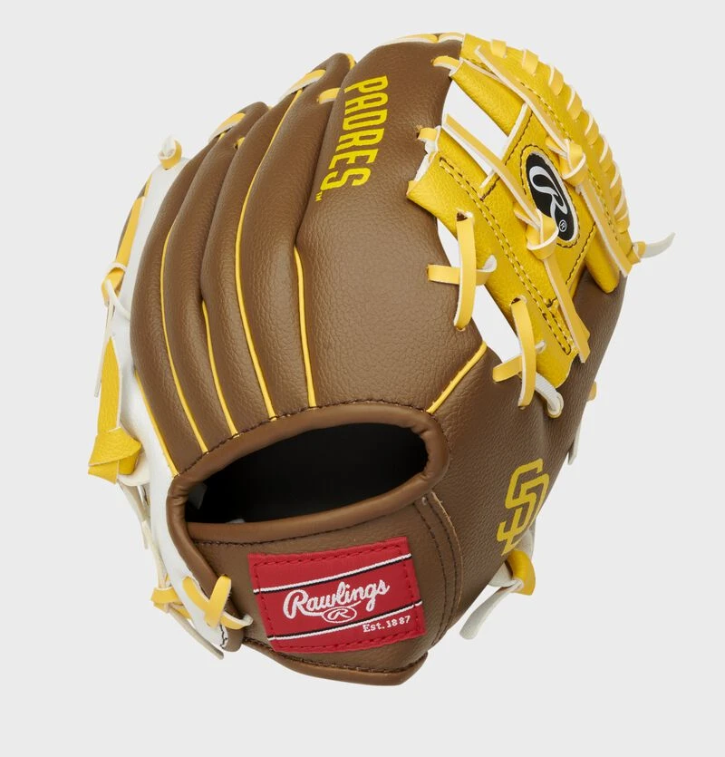 Rawlings San Diego Padres 10-Inch Team Logo Glove 2 Rawlings San Diego Padres 10-Inch Team Logo Glove - Image 2