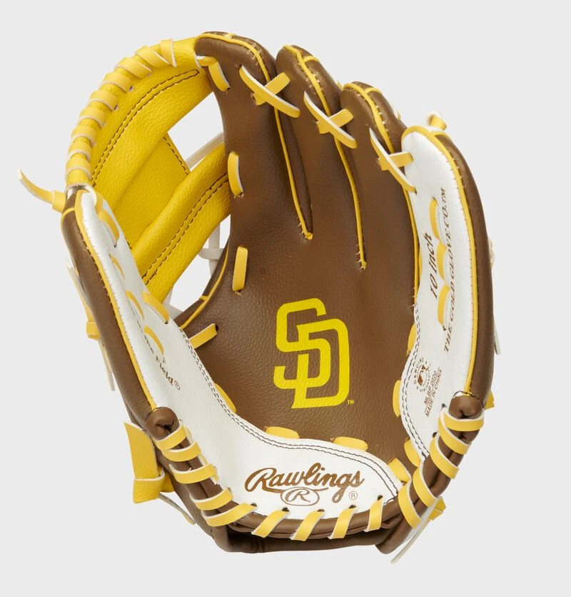 Rawlings San Diego Padres 10-Inch Team Logo Glove 3 Rawlings San Diego Padres 10-Inch Team Logo Glove - Image 3