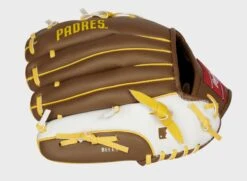 Rawlings San Diego Padres 10-Inch Team Logo Glove 7 Rawlings San Diego Padres 10-Inch Team Logo Glove -Rawin Shop 22000019111 3