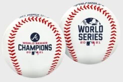 Rawlings 2021 Atlanta Braves World Series Champions Replica Baseball