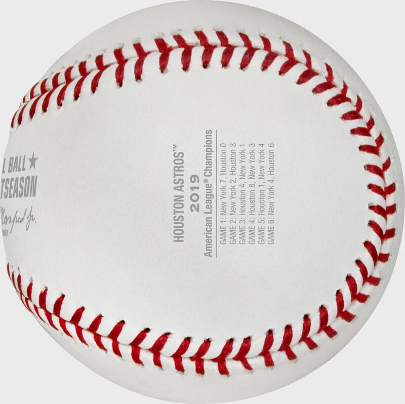Rawlings 2019 Houston Astros American League Champions Baseball 4 Rawlings 2019 Houston Astros American League Champions Baseball - Image 4