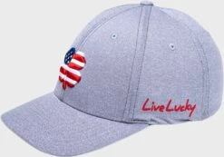 Rawlings Black Clover USA Heathered Fitted Hat -Rawin Shop BC1RUH0071 3