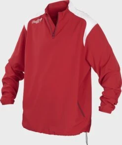 Rawlings Long Sleeve Quarter-Zip Jacket