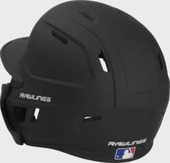 Rawlings Mach Right Handed Batting Helmet With EXT Flap, 1-Tone & 2-Tone -Rawin Shop MACHEXTR B 7