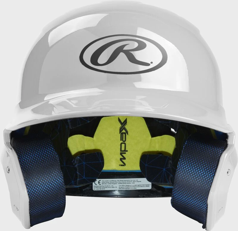 Rawlings Mach Gloss Batting Helmet, Senior & Junior Sizes 3 Rawlings Mach Gloss Batting Helmet, Senior & Junior Sizes - Image 3