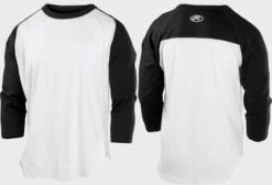 Rawlings Youth 3/4 Sleeve Baseball Shirt
