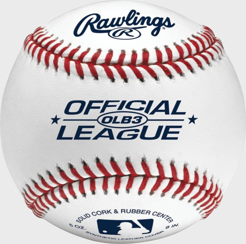 Rawlings Box Of 3 Official League Recreational Balls 1 Rawlings Box Of 3 Official League Recreational Balls