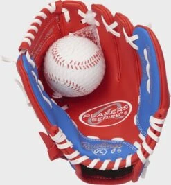 Rawlings Players Series 9 In Baseball/Softball Glove With Soft Core Ball -Rawin Shop PL91SR 1