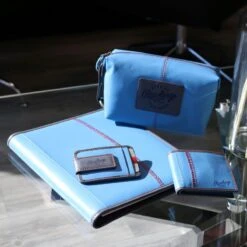 Rawlings "Pop" Baseball Stitch Tri-Fold Leather Wallet -Rawin Shop POP CB 101