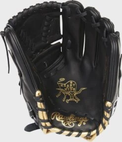 Rawlings Pro Label 7 Black Heart Of The Hide Infield/Pitcher's Glove 6 Rawlings Pro Label 7 Black Heart Of The Hide Infield/Pitcher's Glove -Rawin Shop PRO206F 30B 1