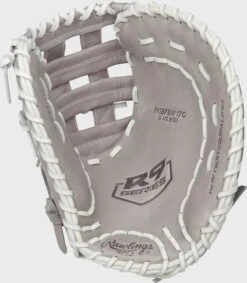 Rawlings 2021 R9 Series 12.5 In Fastpitch 1st Base Mitt 5 Rawlings 2021 R9 Series 12.5 In Fastpitch 1st Base Mitt -Rawin Shop R9SBFBM 17G 1