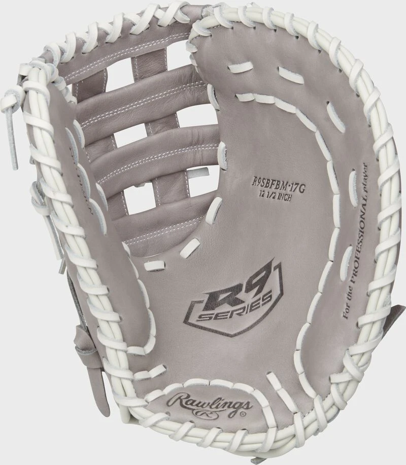 Rawlings 2021 R9 Series 12.5 In Fastpitch 1st Base Mitt 3 Rawlings 2021 R9 Series 12.5 In Fastpitch 1st Base Mitt - Image 3