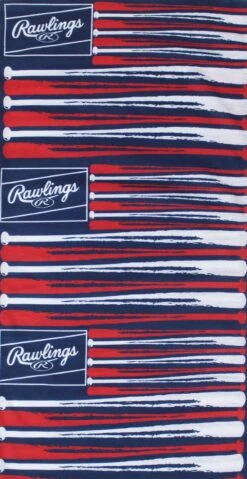 Rawlings Adult Multi-Functional Head And Face Gear, Flag & Bats -Rawin Shop RC40003 999 1