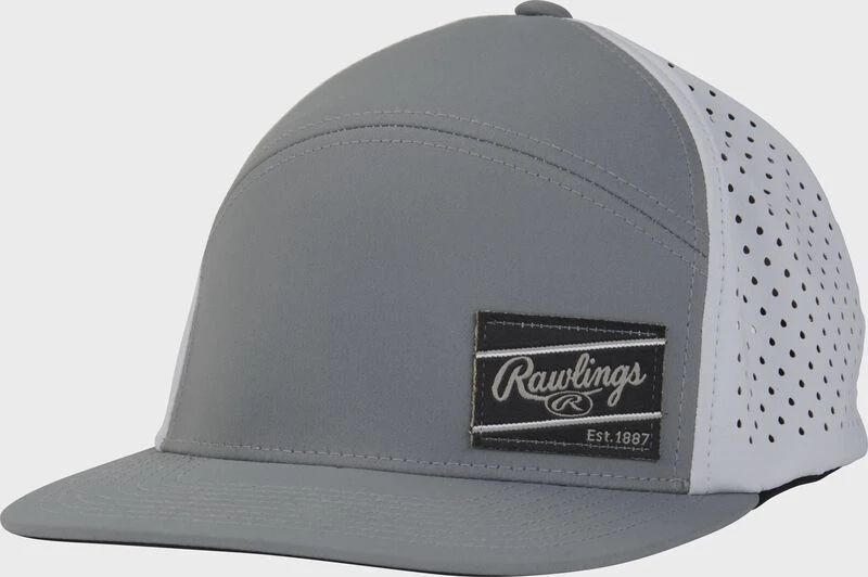Rawlings Laser Cut Vented Snapback Hat 3 Rawlings Laser Cut Vented Snapback Hat - Image 3