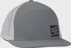 Rawlings Laser Cut Vented Snapback Hat 7 Rawlings Laser Cut Vented Snapback Hat -Rawin Shop RSGAH G 6