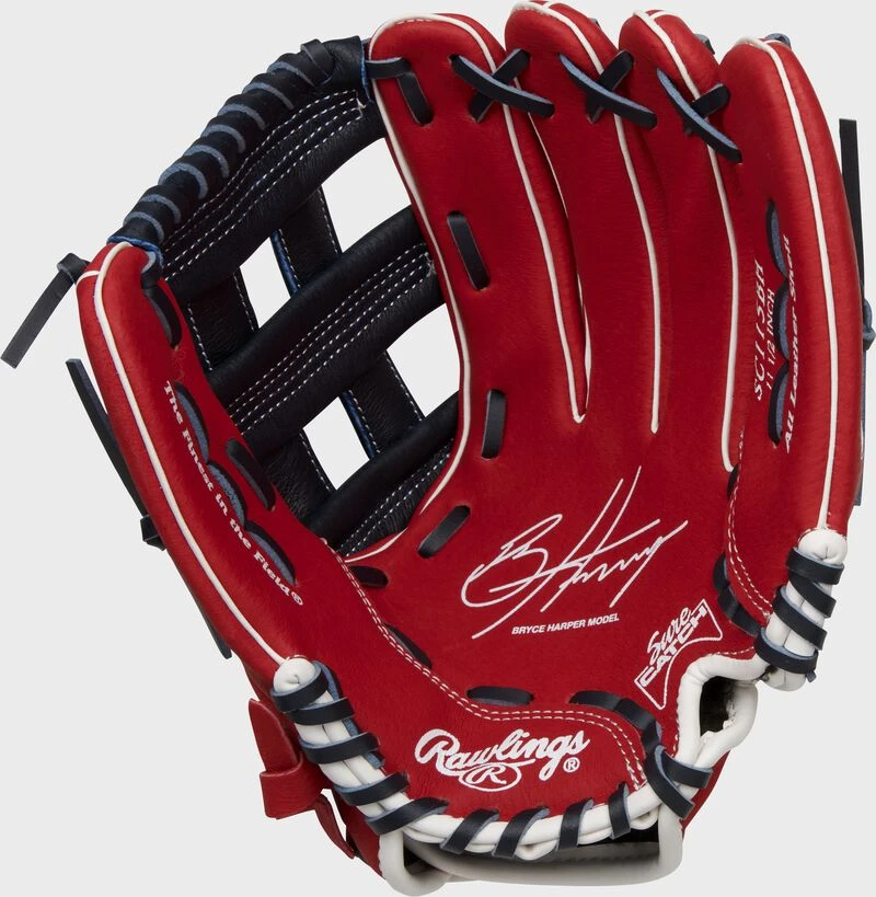 Rawlings Sure Catch 11.5-Inch Bryce Harper Signature Youth Glove 3 Rawlings Sure Catch 11.5-Inch Bryce Harper Signature Youth Glove - Image 3