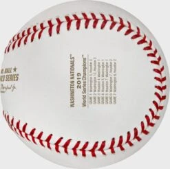 Rawlings MLB 2019 Washington Nationals World Series Champions Baseball -Rawin Shop WSBB19CHMP 4