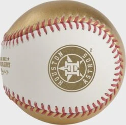 Rawlings MLB 2021 Gold World Series Dueling Baseball -Rawin Shop WSBB21DL 4