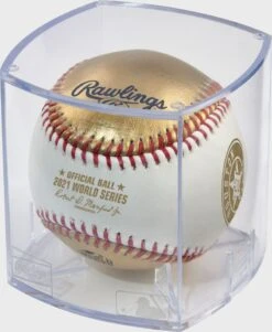 Rawlings MLB 2021 Gold World Series Dueling Baseball -Rawin Shop WSBB21DL 51