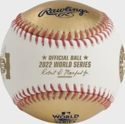 Rawlings MLB 2022 Gold World Series Dueling Baseball