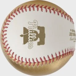 Rawlings MLB 2022 Gold World Series Dueling Baseball -Rawin Shop WSBB22DL 3